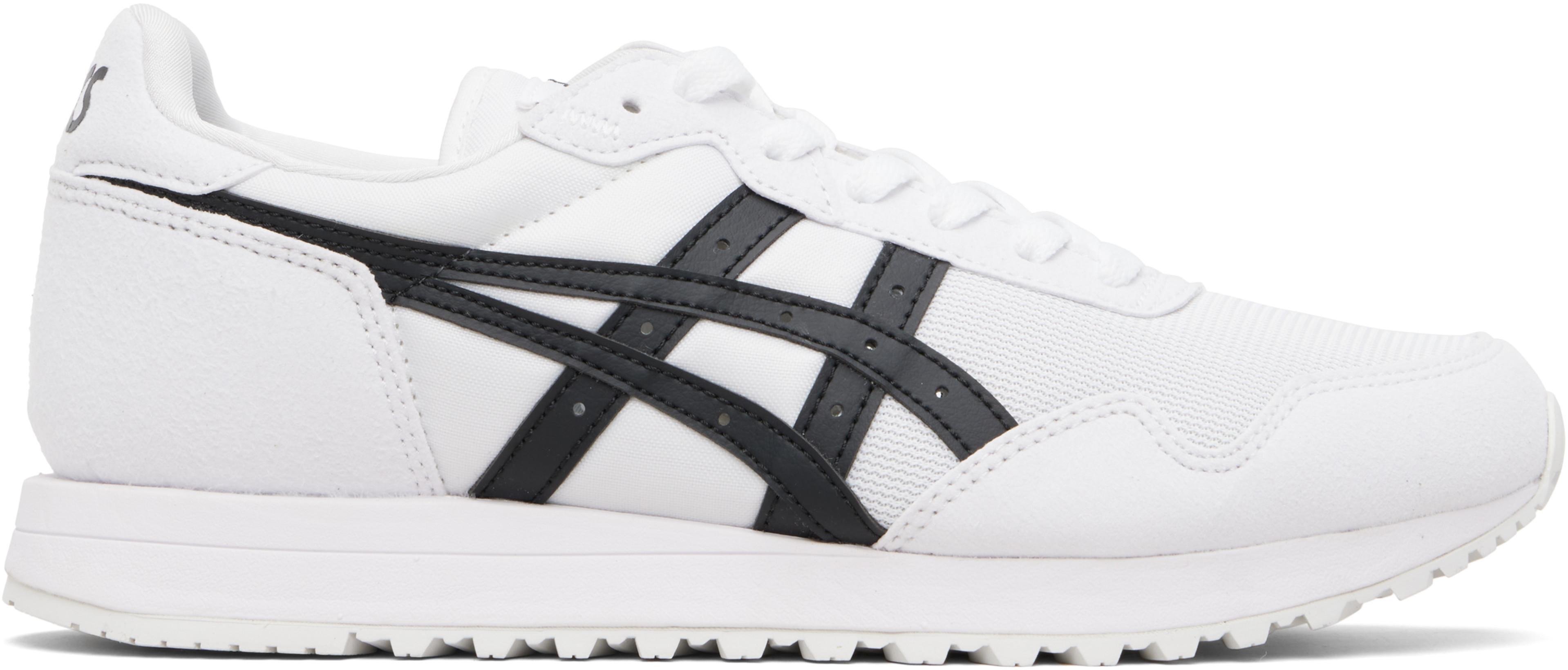 White ASICS Edition Tiger Runner II Sneakers by COMME DES GARCONS