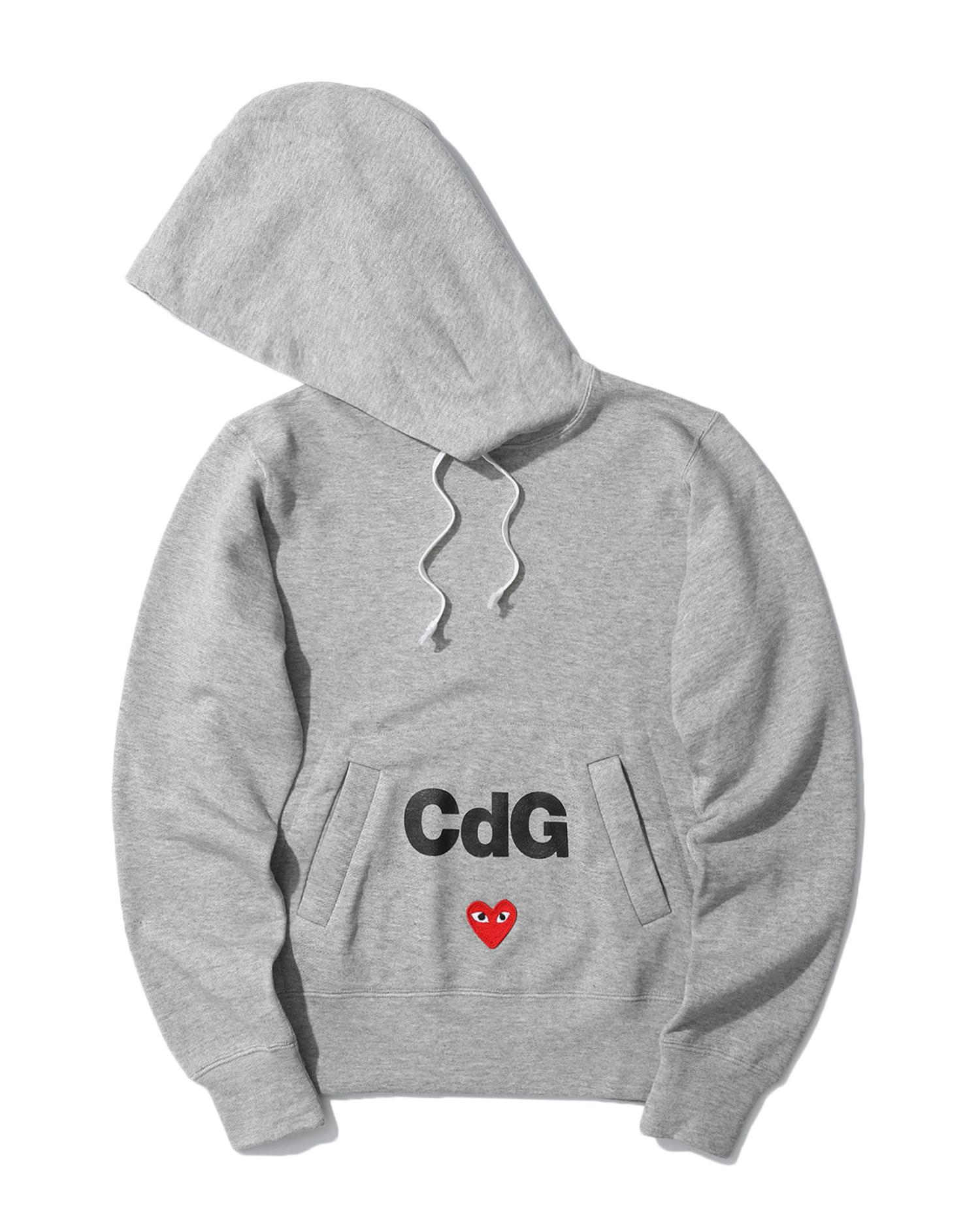 X CDGCDGCDG logo hoodie by COMME DES GARCONS