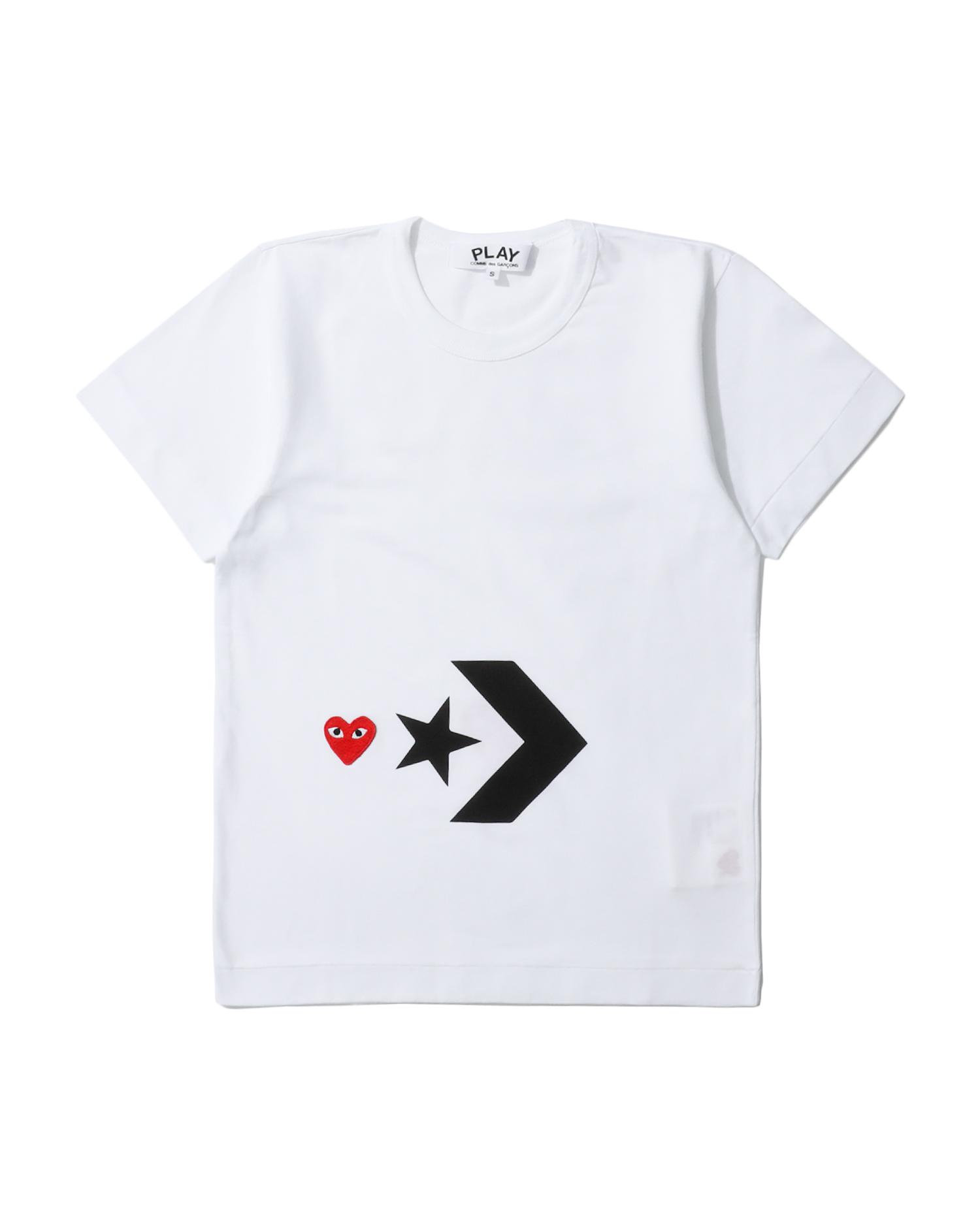 X Converse logo tee by COMME DES GARCONS