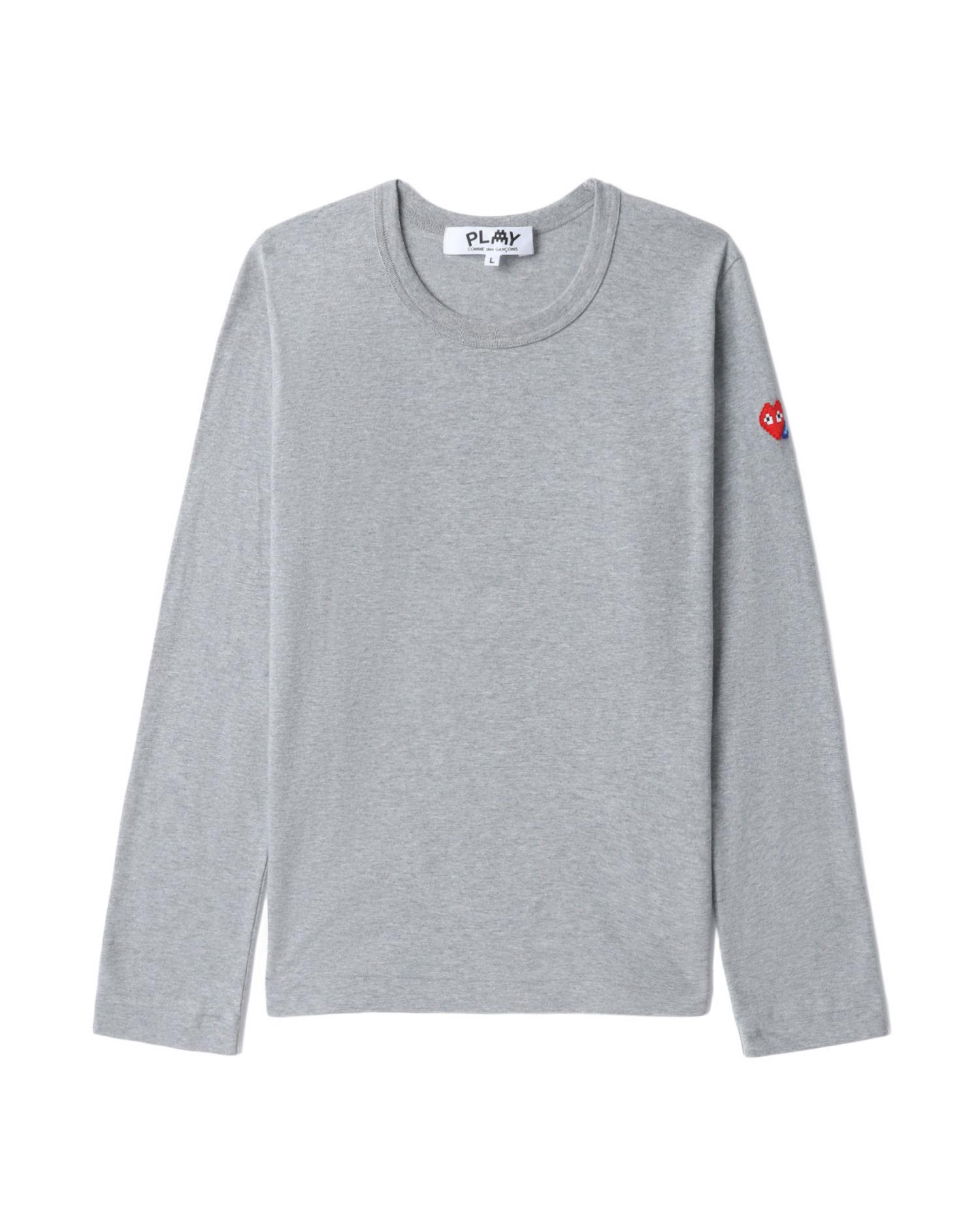 X INVADER long-sleeve tee by COMME DES GARCONS