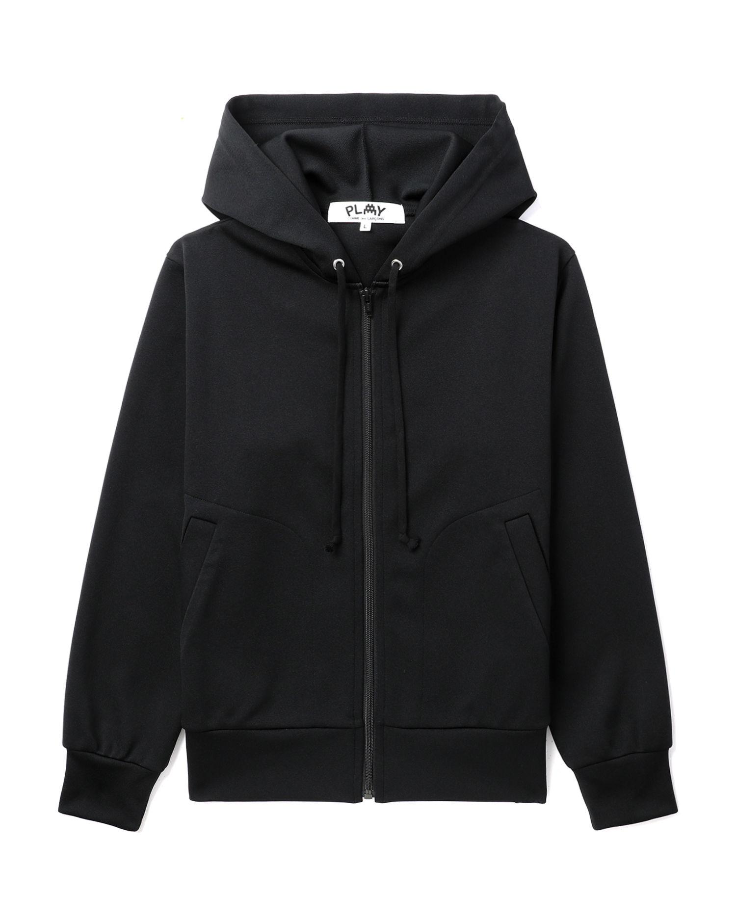 X INVADER zip-up hoodied sweatshirt by COMME DES GARCONS