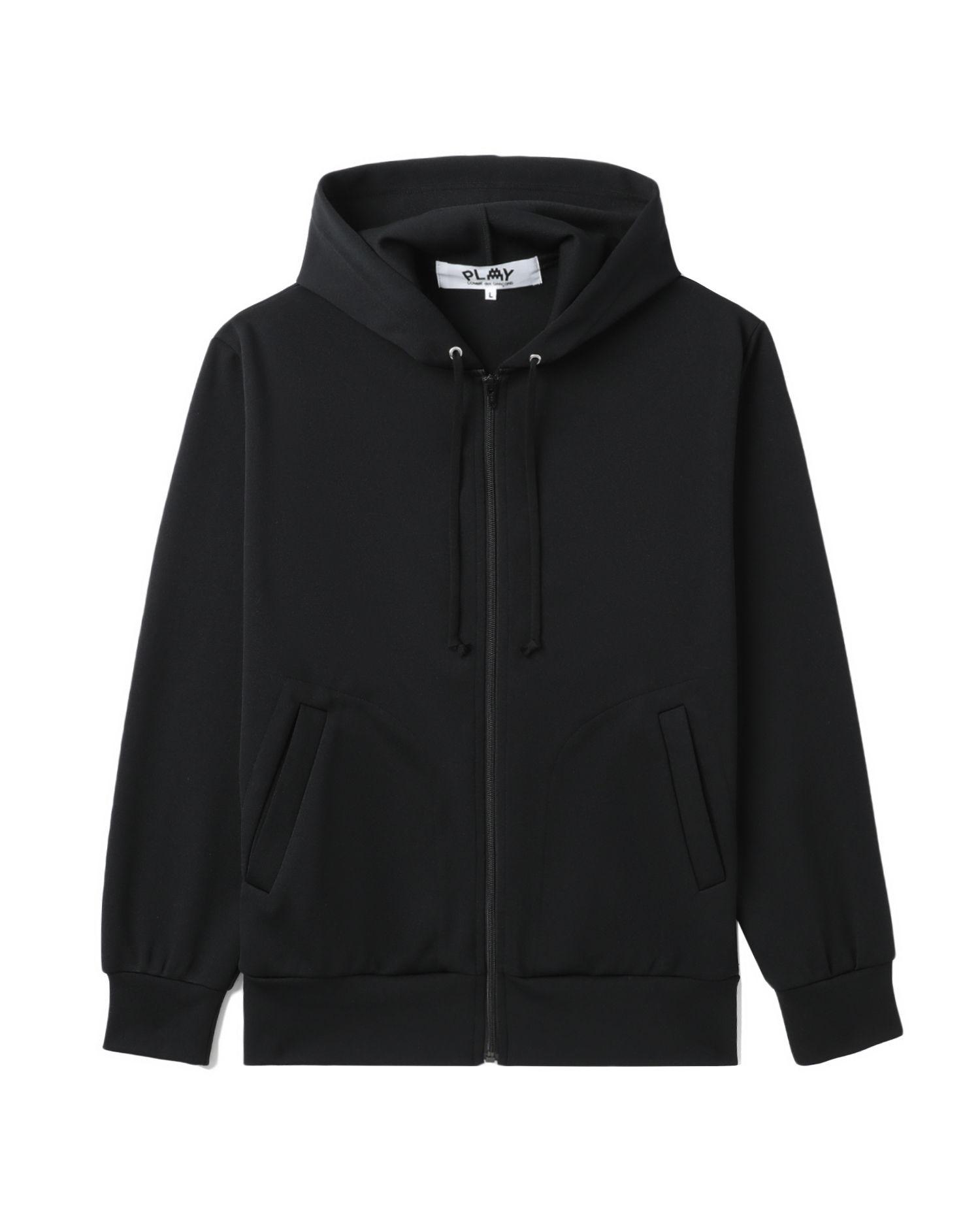 X INVADER zipped hoodie by COMME DES GARCONS