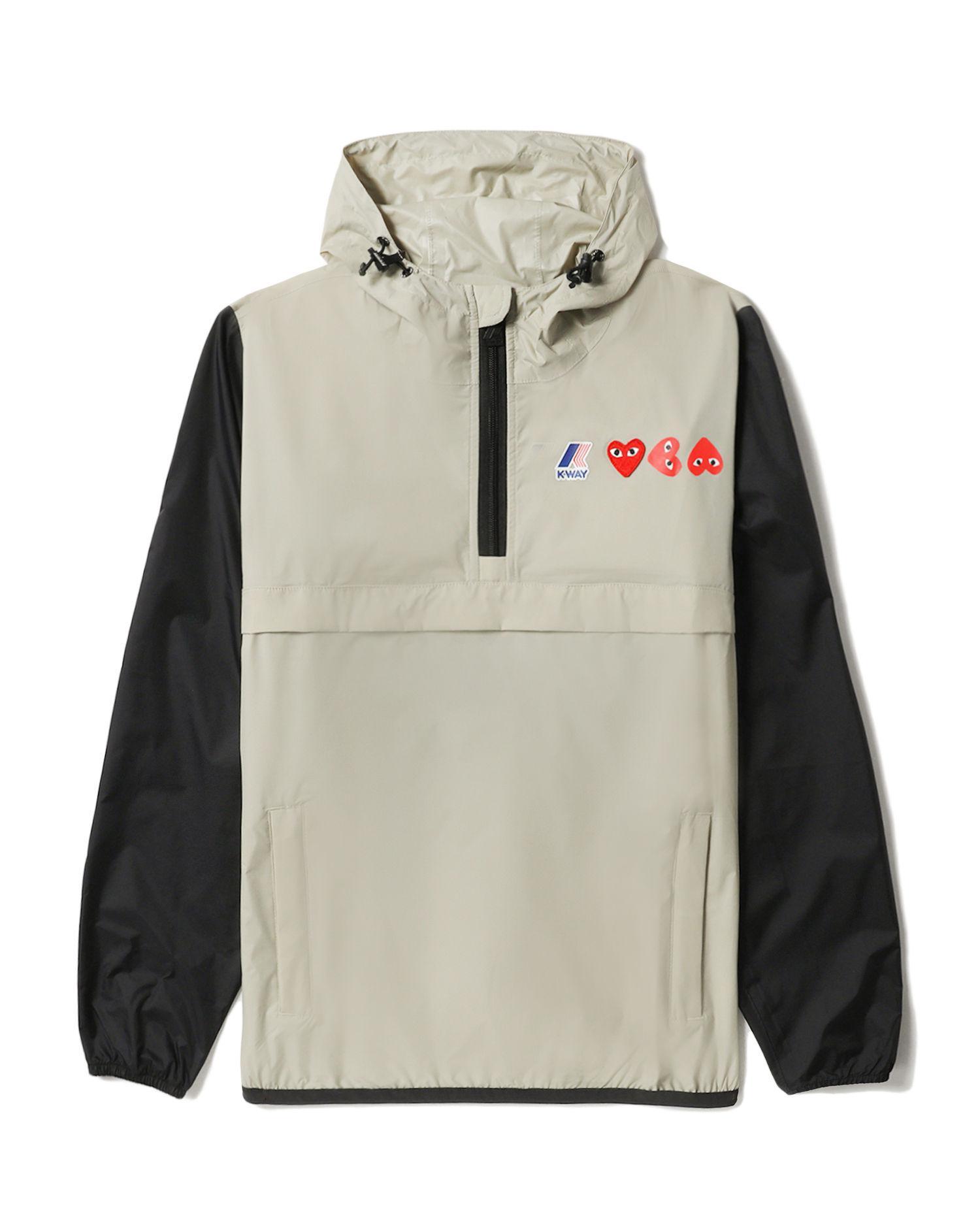 X K-Way half-zip jacket by COMME DES GARCONS