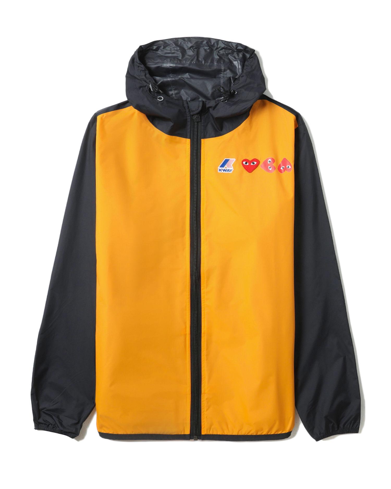 X K-Way hoodied jacket by COMME DES GARCONS