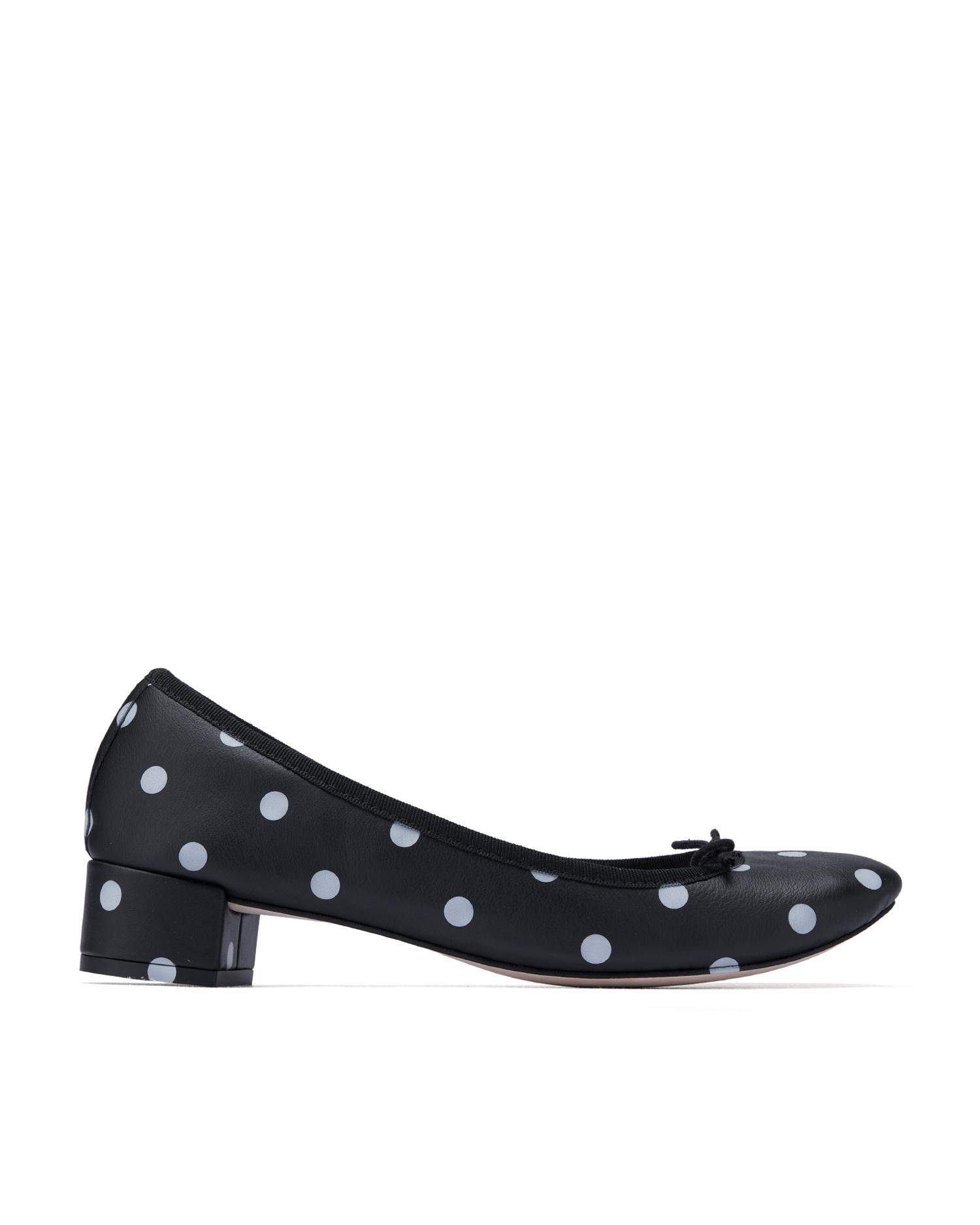 X Repetto Camille polka dot heels by COMME DES GARCONS