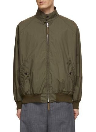Zip Up Cotton Bomber by COMME DES GARCONS