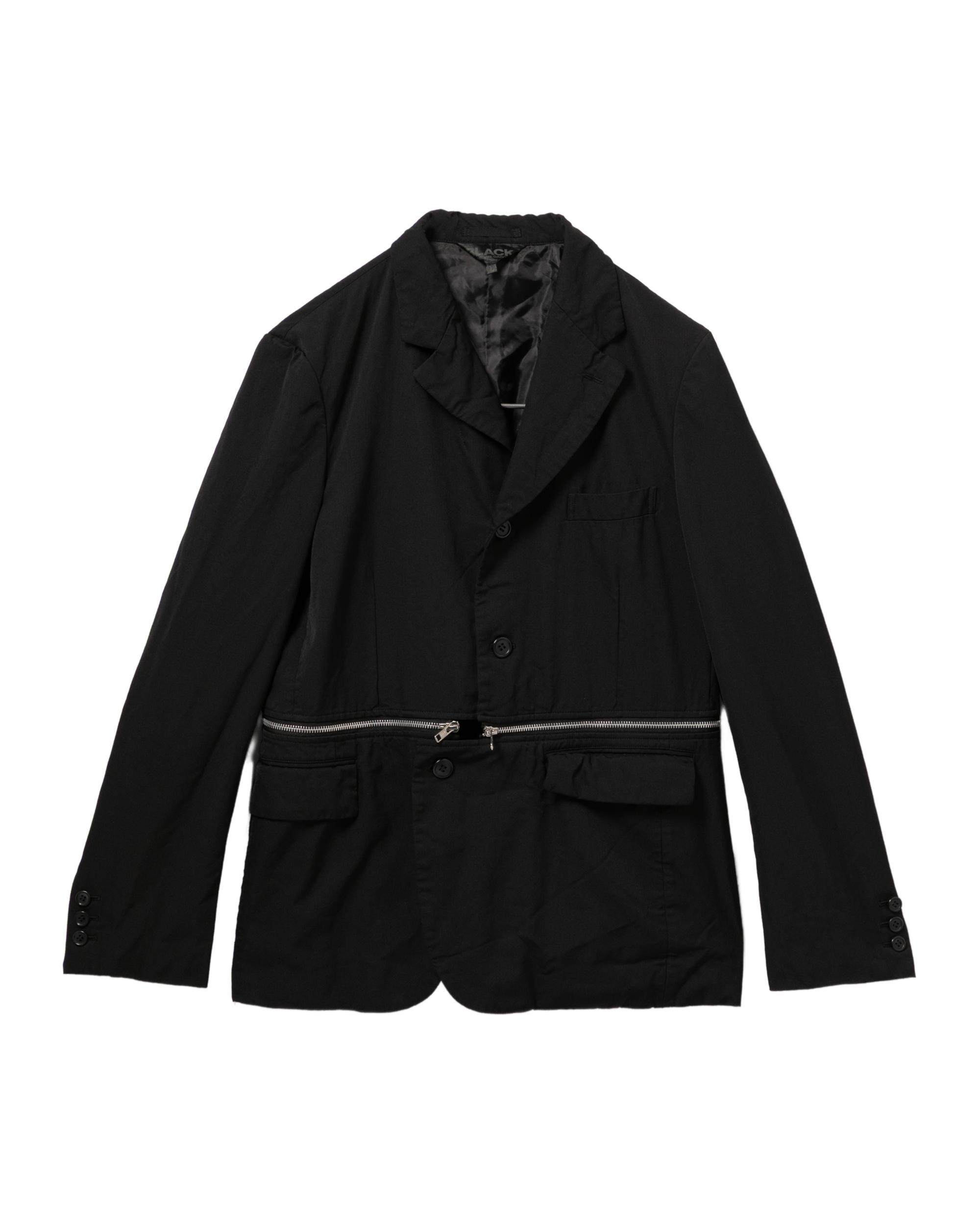 Zip-detail blazer by COMME DES GARCONS