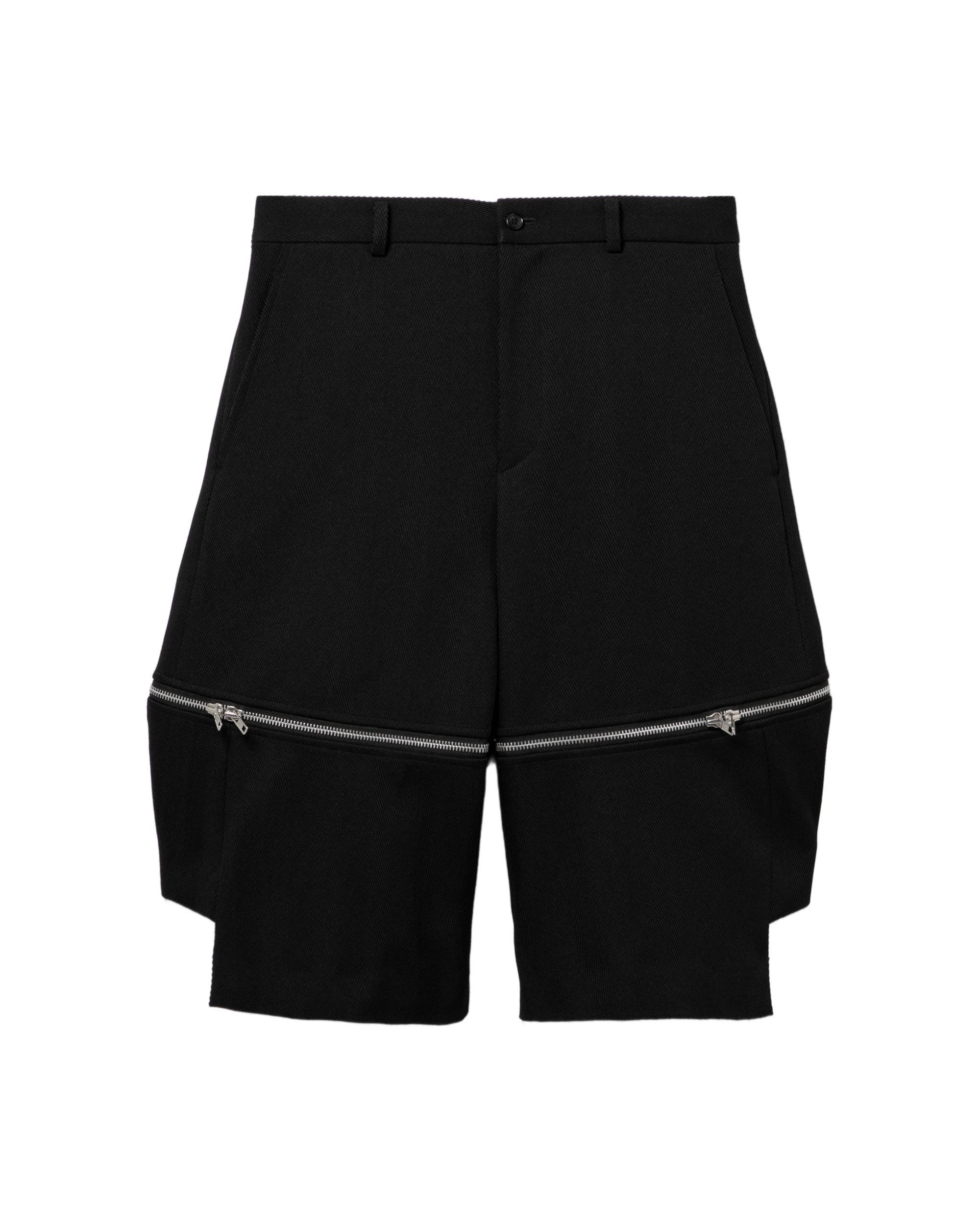 Zip-detail shorts by COMME DES GARCONS