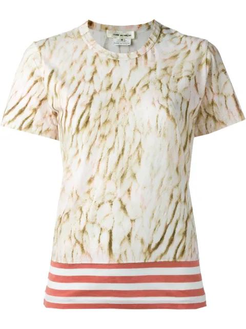 abstract print T-shirt by COMME DES GARCONS