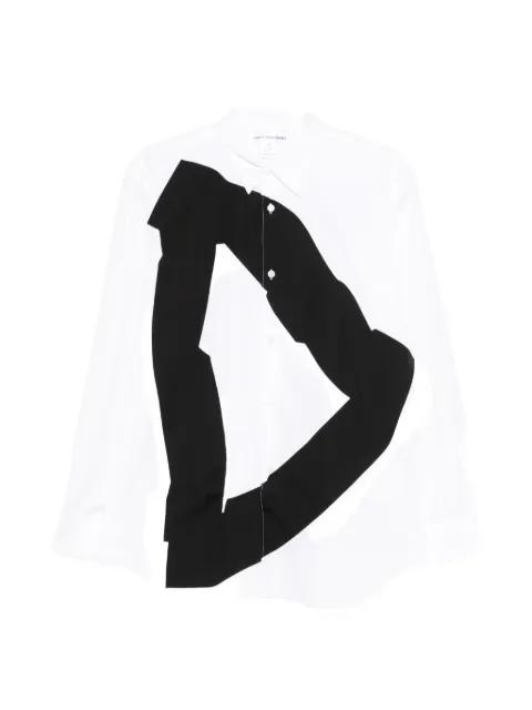 abstract-print shirt by COMME DES GARCONS