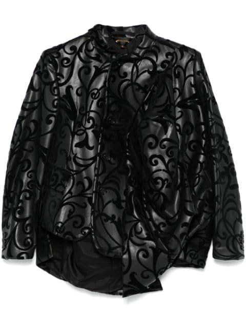 asymmetric blazer by COMME DES GARCONS
