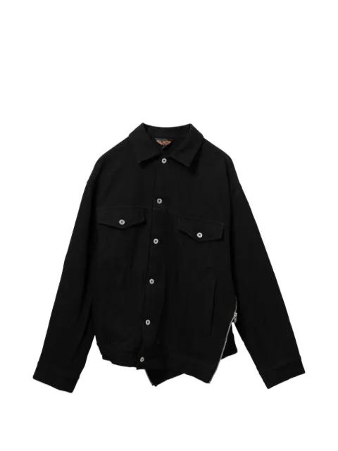 asymmetric-hem jacket by COMME DES GARCONS