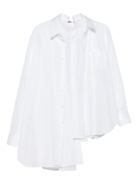 asymmetrical buttoned shirt by COMME DES GARCONS