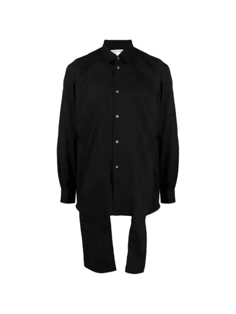 asymmetrical long-sleeve shirt by COMME DES GARCONS