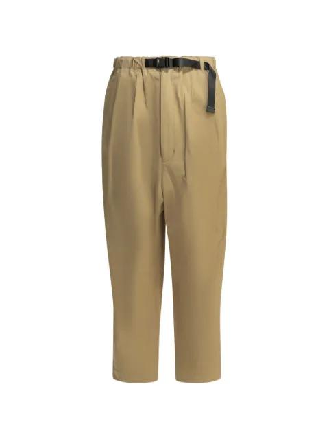 belted pleated trousers by COMME DES GARCONS