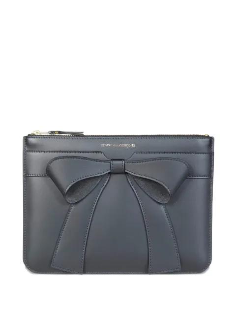 bow-detail big wallet by COMME DES GARCONS