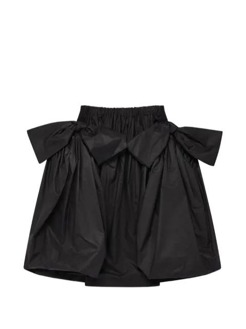 bow-detail gathered skirt by COMME DES GARCONS