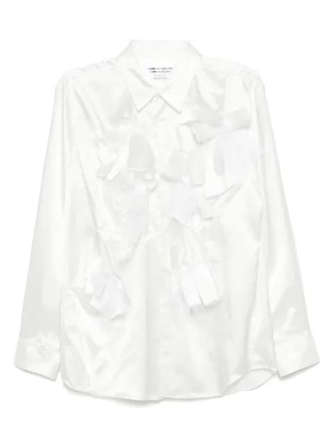 bow-front blouse by COMME DES GARCONS