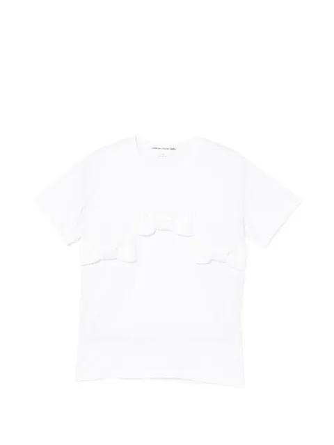 bow round neck T-shirt by COMME DES GARCONS