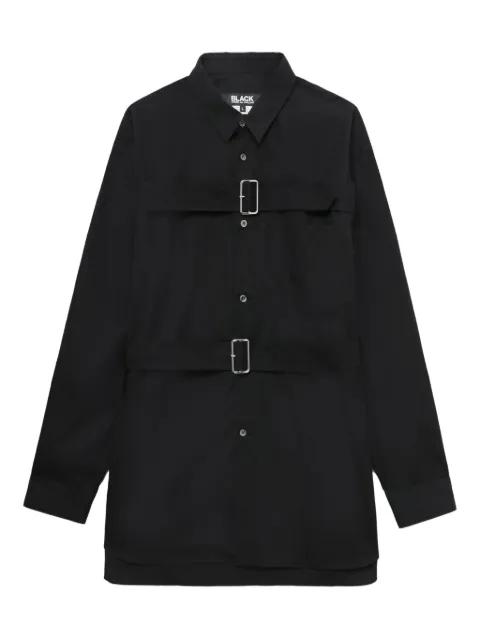 buckled cotton shirt by COMME DES GARCONS