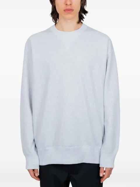 button-detail crew-neck sweatshirt by COMME DES GARCONS