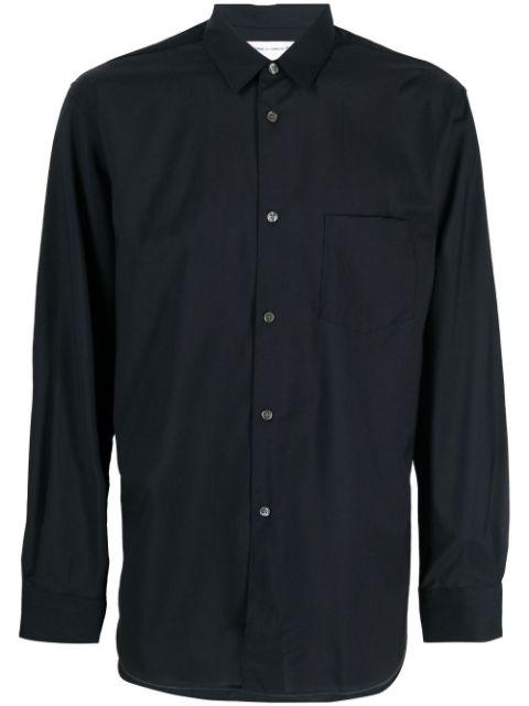 button-down fitted shirt by COMME DES GARCONS