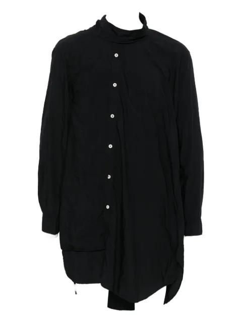 button-fastening asymmetric shirt by COMME DES GARCONS
