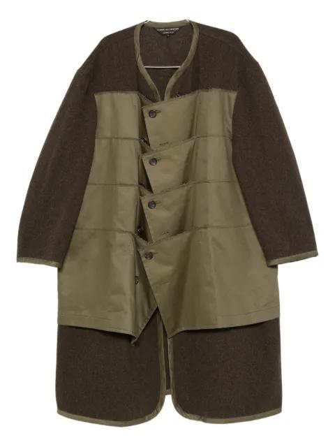 button-up padded coat by COMME DES GARCONS