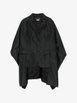 buttoned asymmetric cape-style cape by COMME DES GARCONS