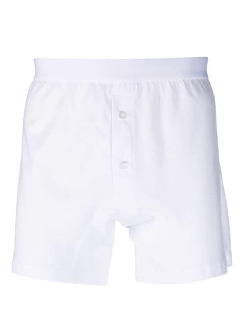 buttoned jersey boxers by COMME DES GARCONS