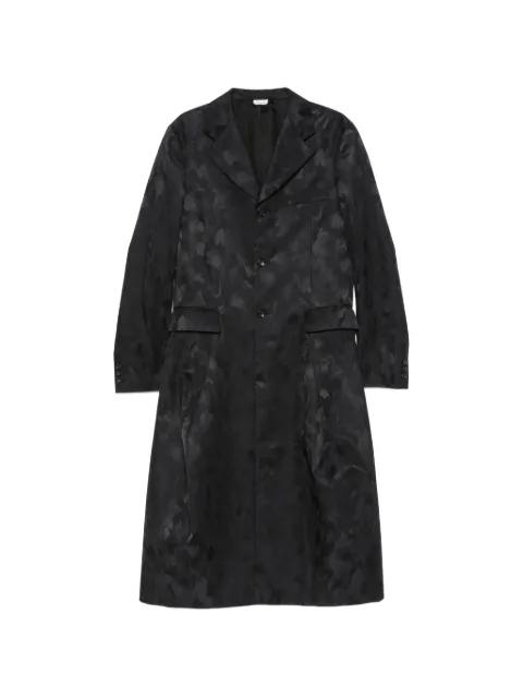 camouflage-jacquard coat by COMME DES GARCONS