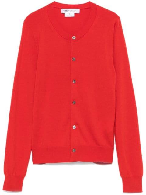 cashmere cardigan by COMME DES GARCONS