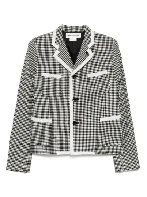 check-print shirt jacket by COMME DES GARCONS