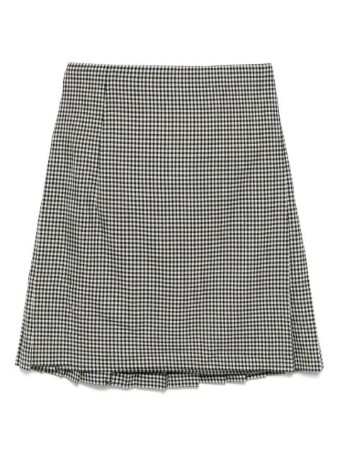 check-print skirt by COMME DES GARCONS