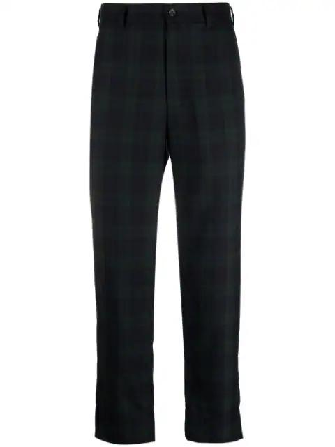 check-print tailored trousers by COMME DES GARCONS