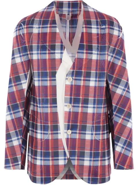 checked blazer by COMME DES GARCONS