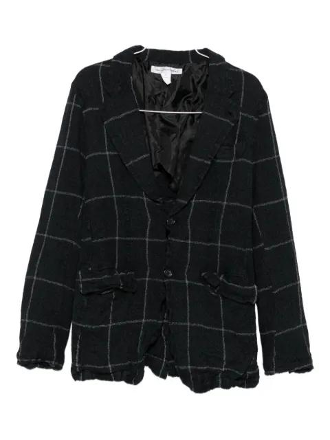 checked blazer by COMME DES GARCONS