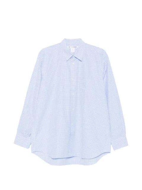 checked long-sleeve shirt by COMME DES GARCONS