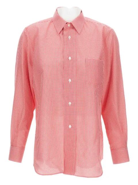 checked long-sleeve shirt by COMME DES GARCONS