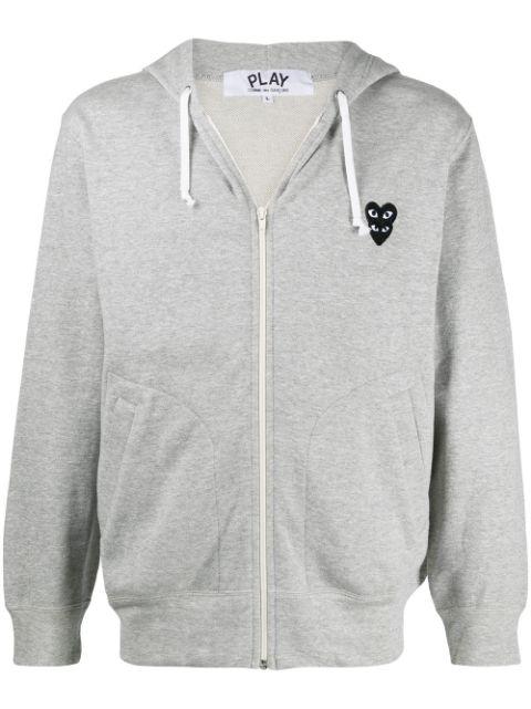 chest logo hoodie by COMME DES GARCONS
