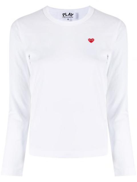 chest logo-patch T-shirt by COMME DES GARCONS