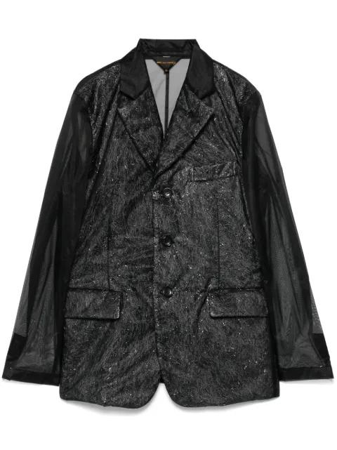 chiffon blazer by COMME DES GARCONS
