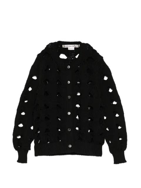 chunky-knit cardigan by COMME DES GARCONS