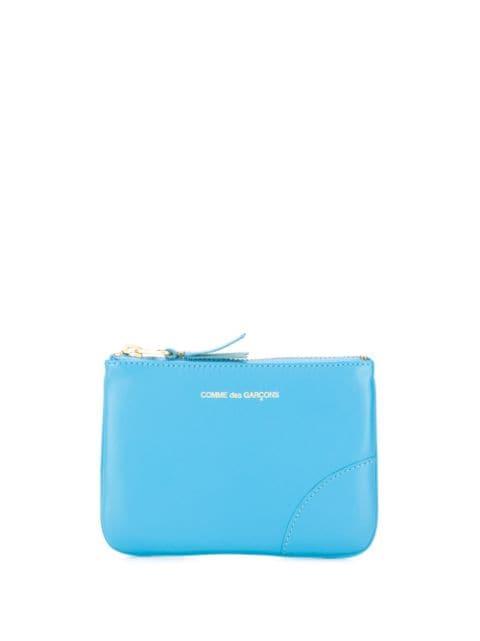 colour-block leather wallet by COMME DES GARCONS