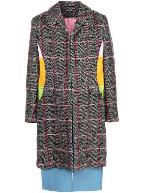 colour-block panelled blazer by COMME DES GARCONS