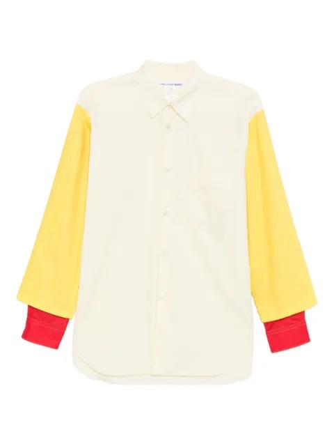 colour-block pocket shirt by COMME DES GARCONS