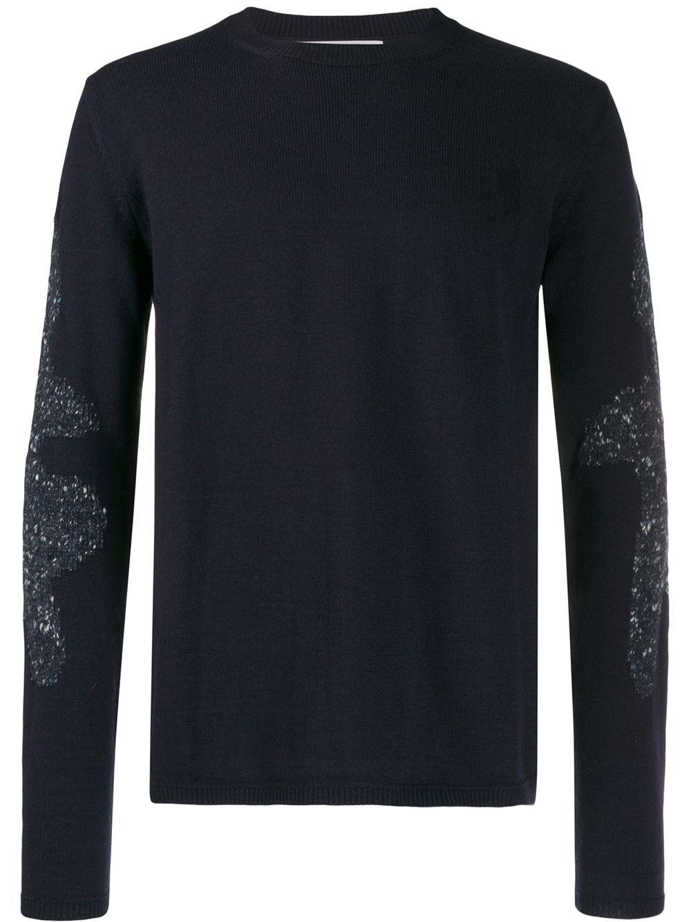 contrast knit jumper by COMME DES GARCONS