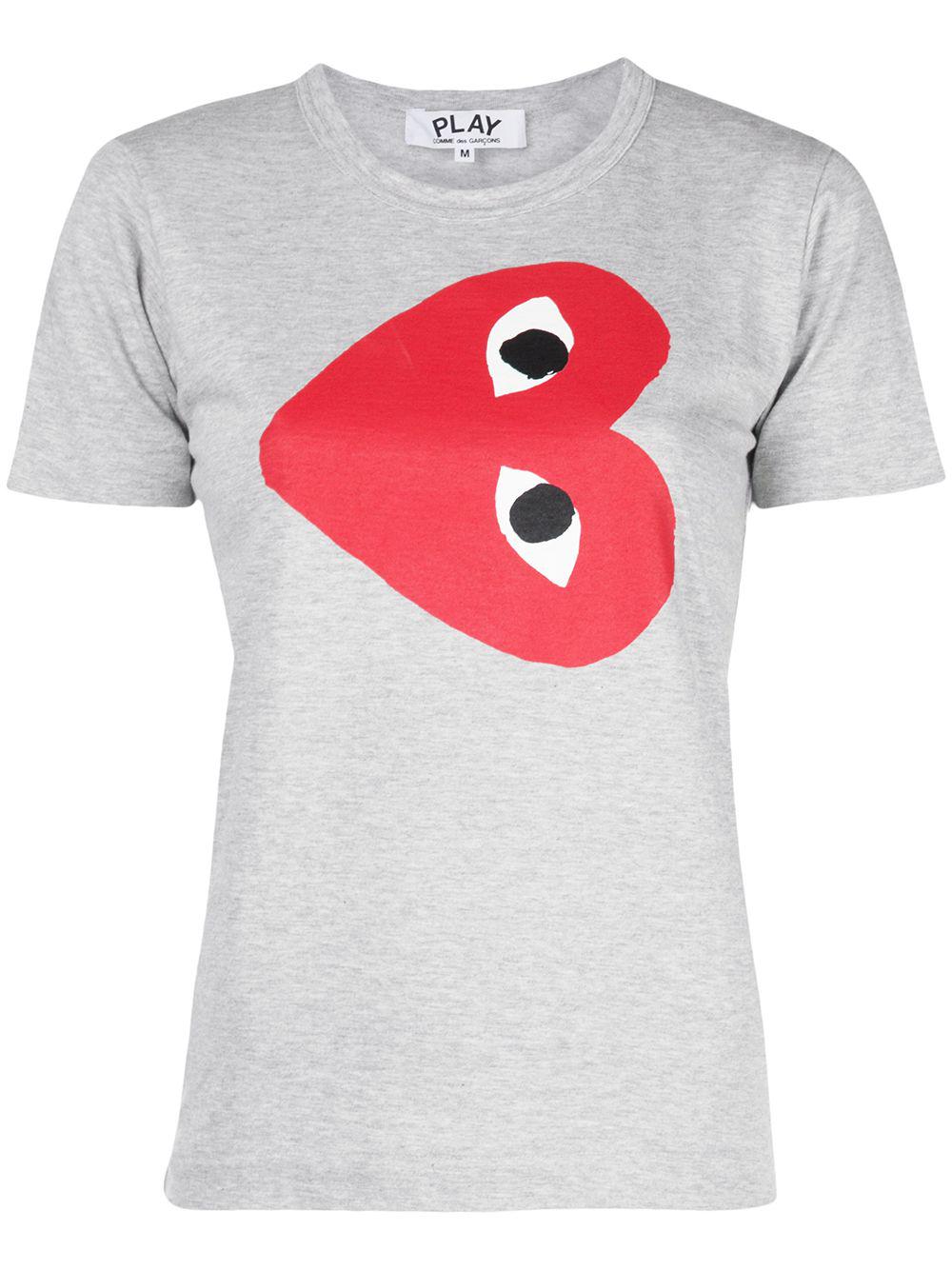 contrast logo T-shirt by COMME DES GARCONS