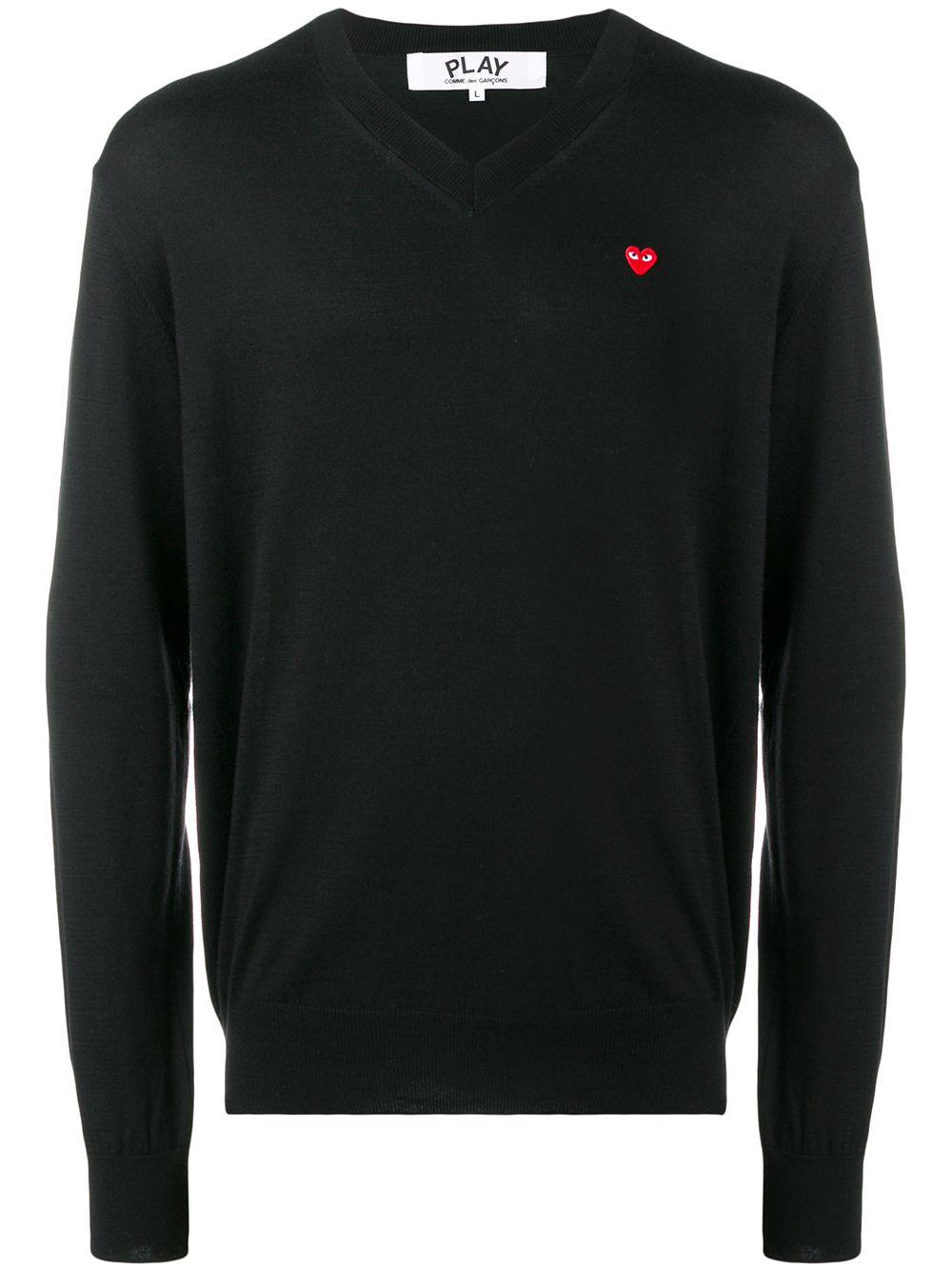 contrast logo jumper by COMME DES GARCONS