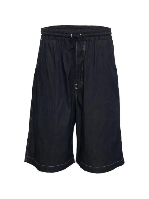 contrast-stitch drawstring shorts by COMME DES GARCONS